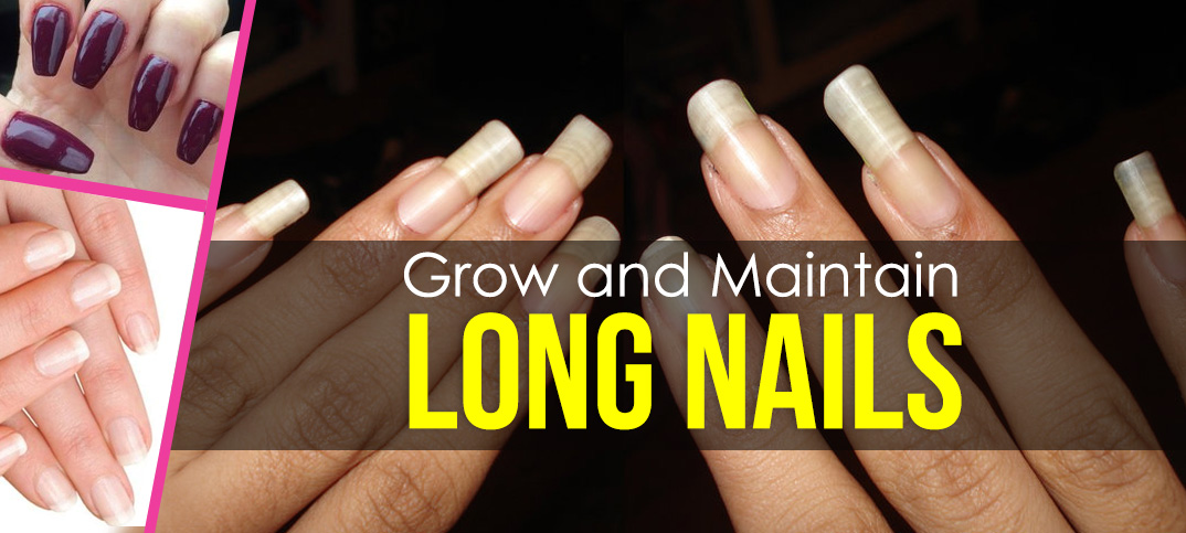 maintain long nails