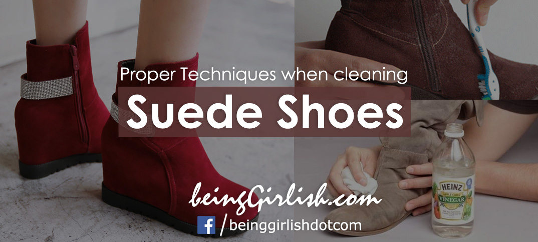 cleaning suede shoes home remedies