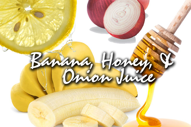 banana honey onion juice mask for hair
