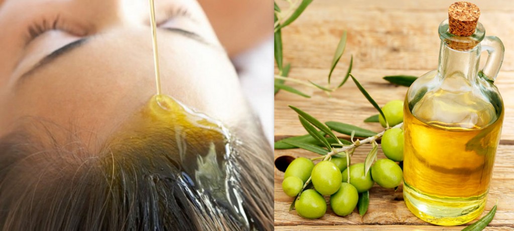 olive oil hair mask for damaged hair