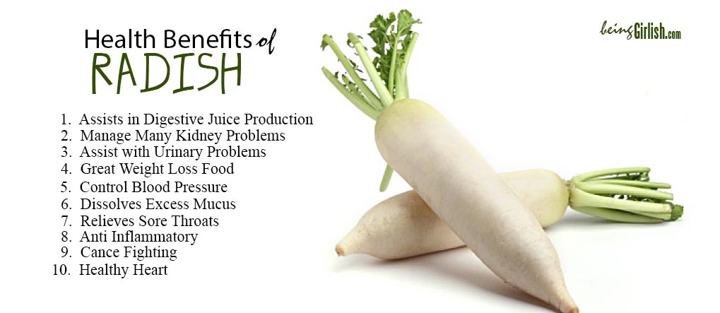 radish health benefits