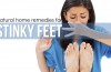 natural home remedies for stinky feet