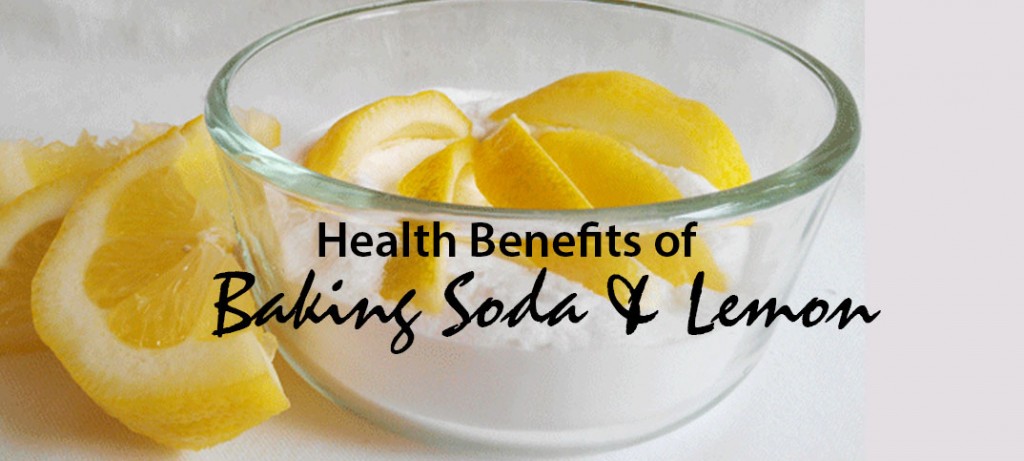 health benefits of baking soda and lemon