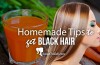 homemade natural tips for black hair