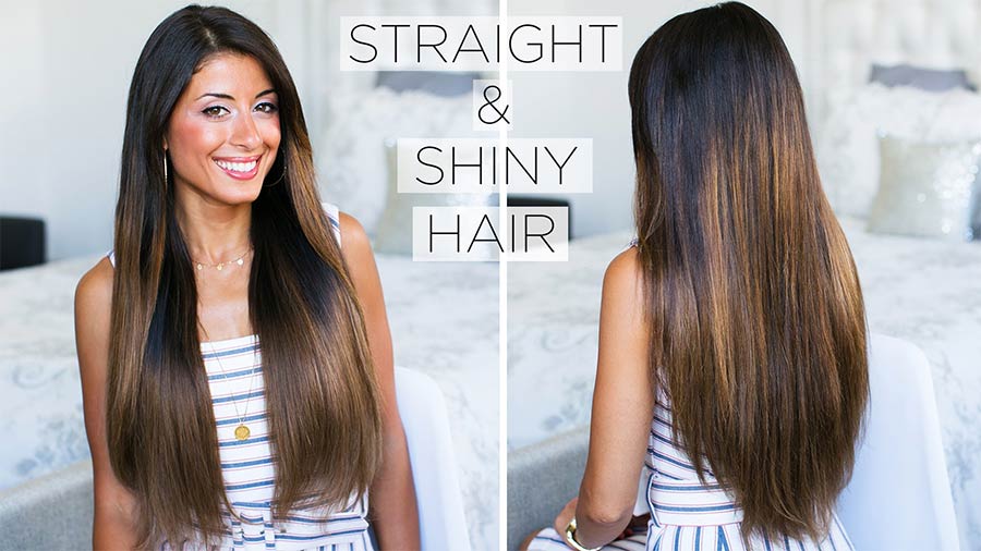 long straight hairstyles