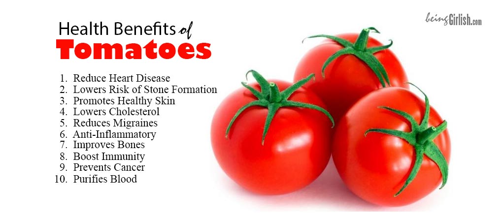 tomatoes health benefits