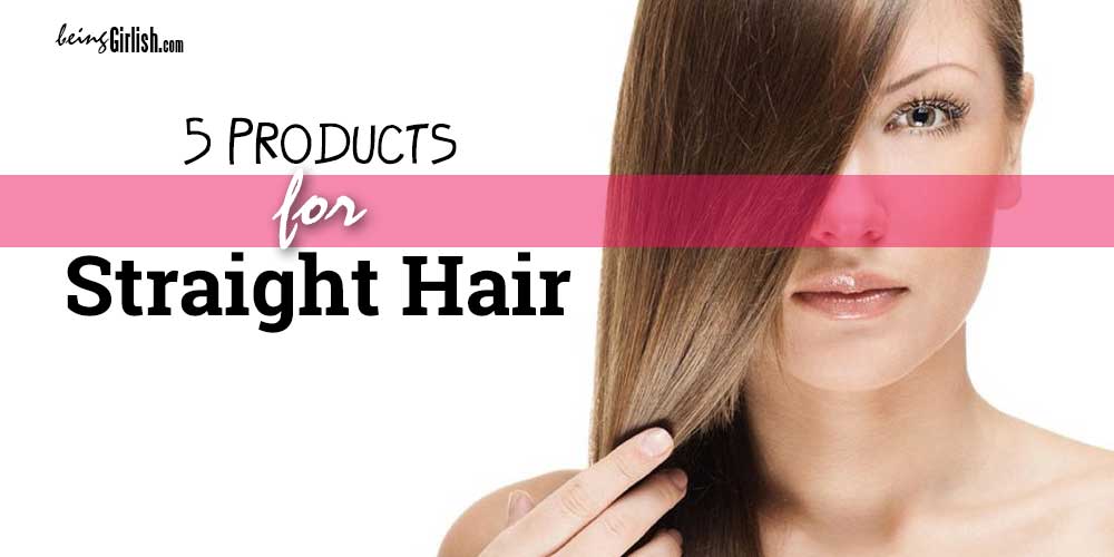 straight hair products