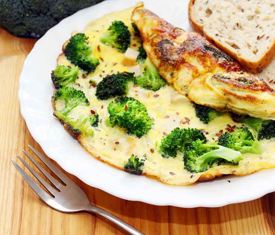 broccoli omelet recipe