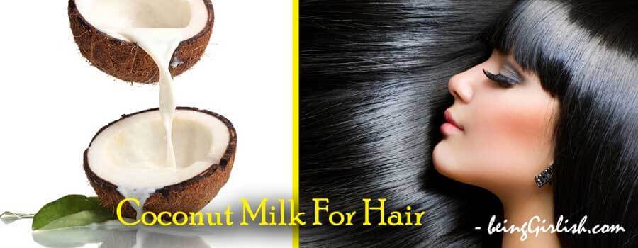 coconut milk for hair