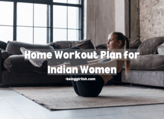 Home workout plan for Indian women
